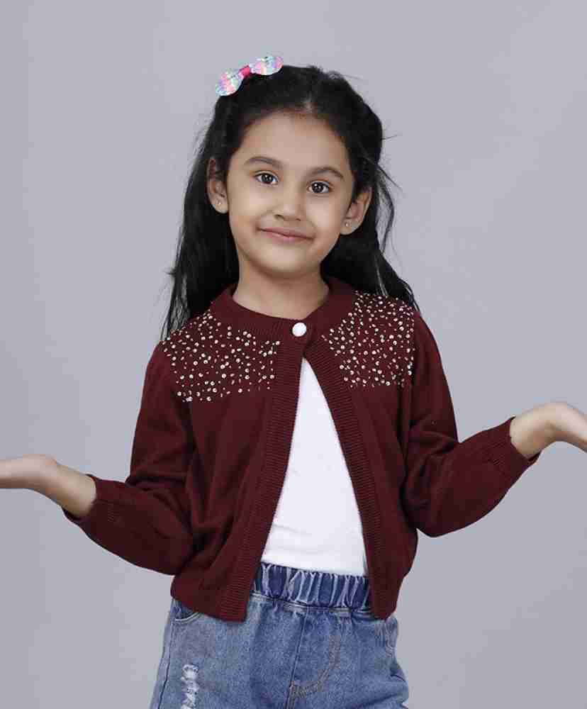 Girls shop maroon sweater