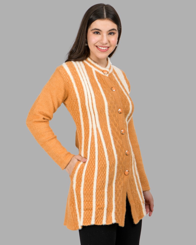 lady willington Printed Round Neck Party Women Gold Sweater Buy lady willington Printed Round Neck Party Women Gold Sweater Online at Best Prices in India Flipkart