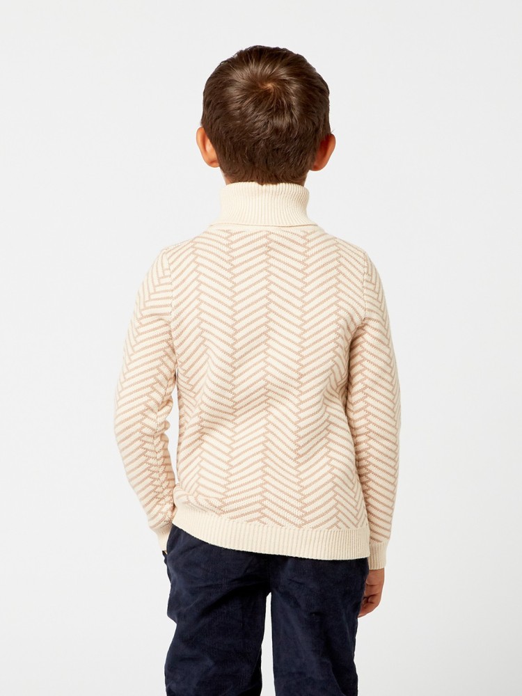 Boys beige outlet sweater