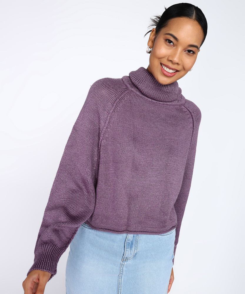 Purple sweater cheap forever 21