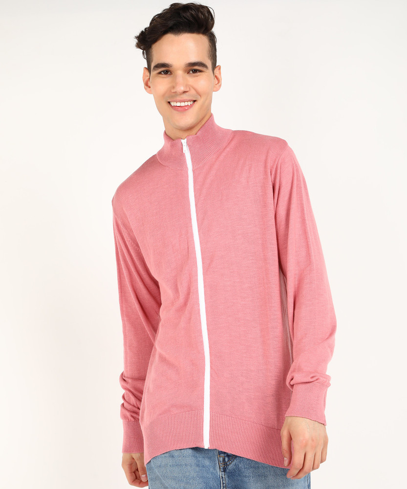 FOREVER 21 Solid High Neck Casual Men Pink Sweater Buy FOREVER 21 Solid High Neck Casual Men Pink Sweater Online at Best Prices in India Flipkart