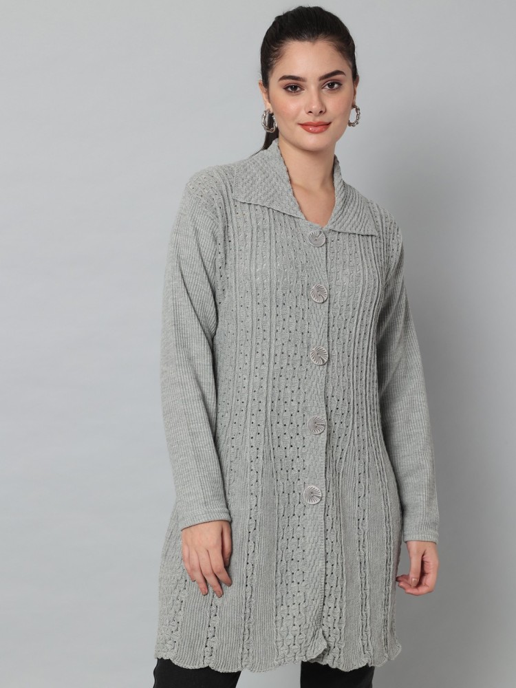 Ewools women's hot sale woolen cardigan