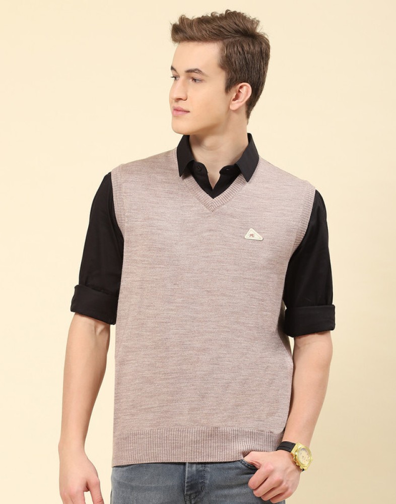 MONTE CARLO Solid V Neck Casual Men Grey Sweater Buy MONTE CARLO Solid V Neck Casual Men Grey Sweater Online at Best Prices in India Flipkart