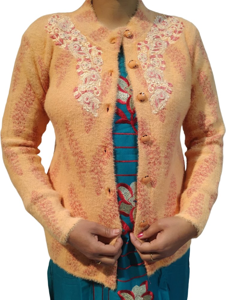 Embroidered Cardigans for Women - Up to 80% off