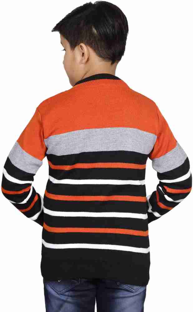 Boys orange sweater hot sale