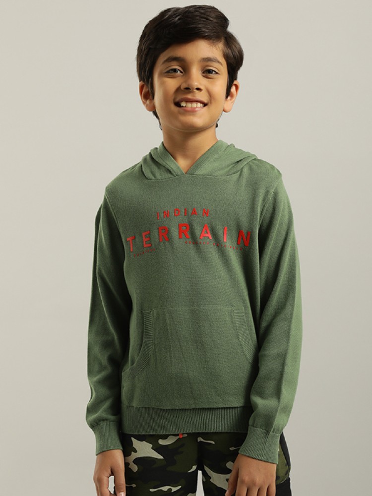 Boys on sale green sweater