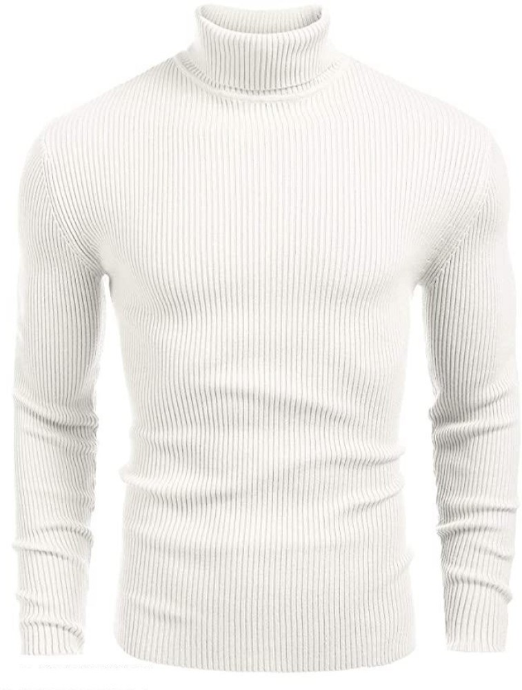 White turtleneck sweater on sale mens