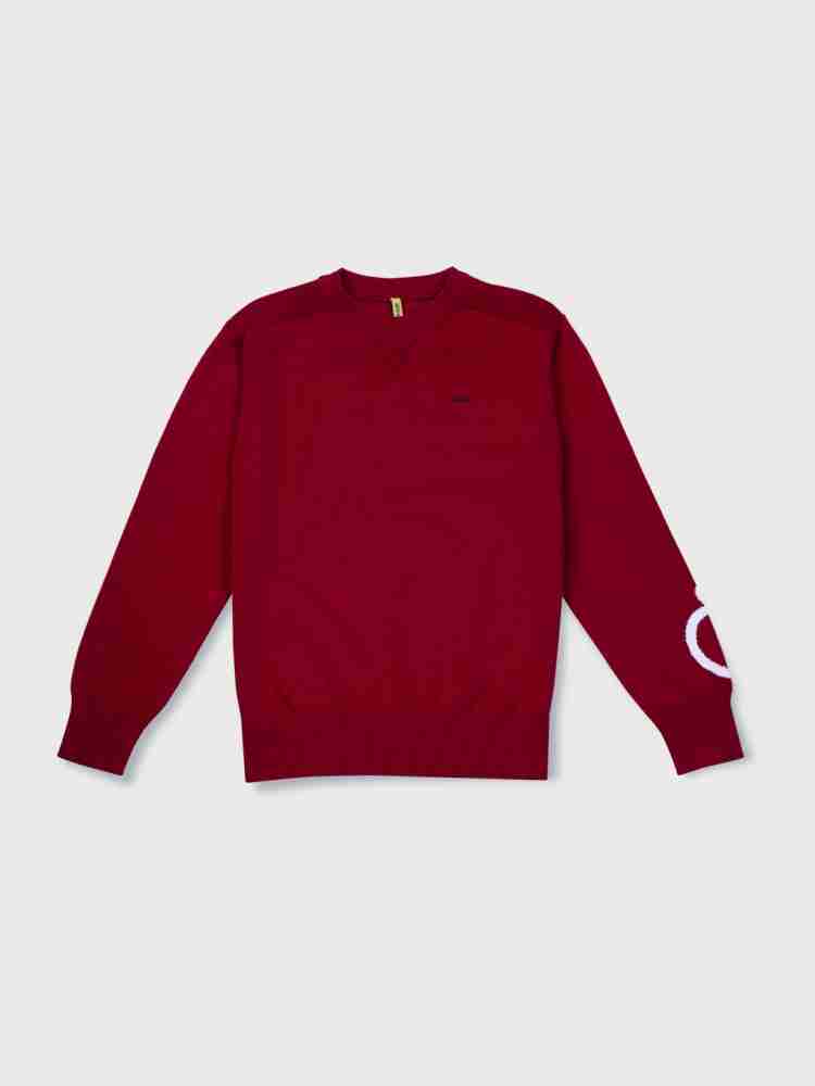 GINI JONY Solid Round Neck Casual Boys Red Sweater Buy GINI JONY Solid Round Neck Casual Boys Red Sweater Online at Best Prices in India Flipkart