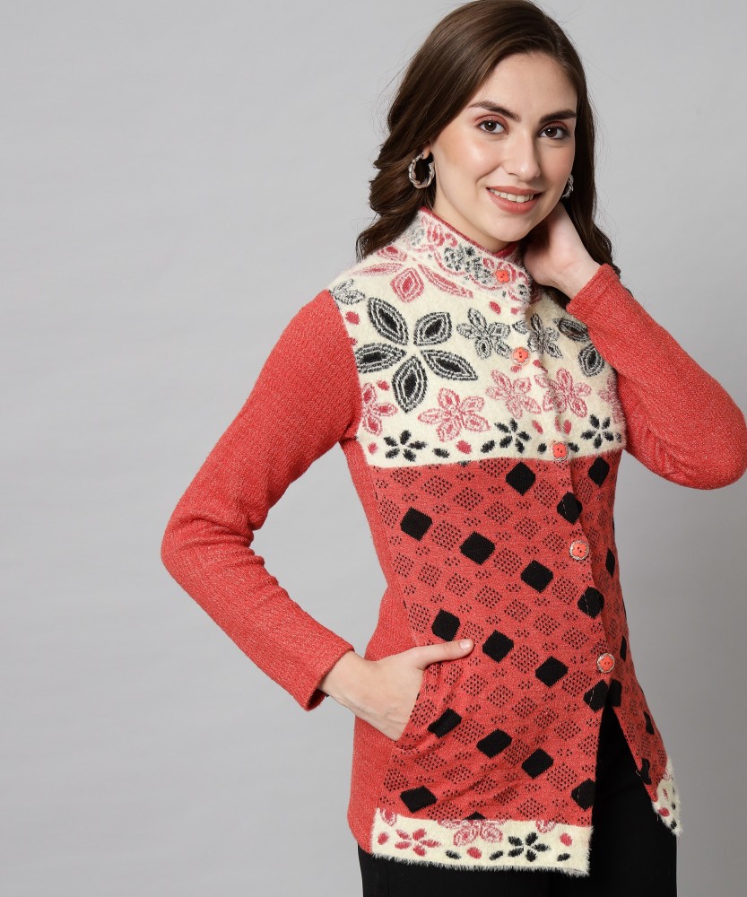 High neck sweater design store for girl