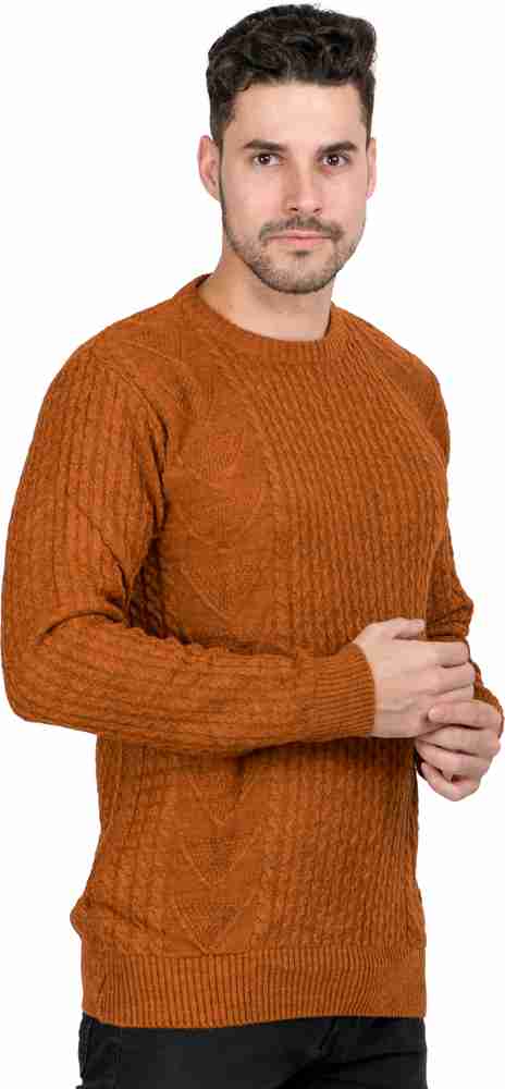 Mens rust hot sale colored sweater