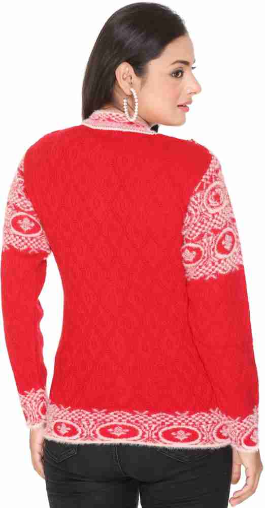 Fancy on sale red sweater