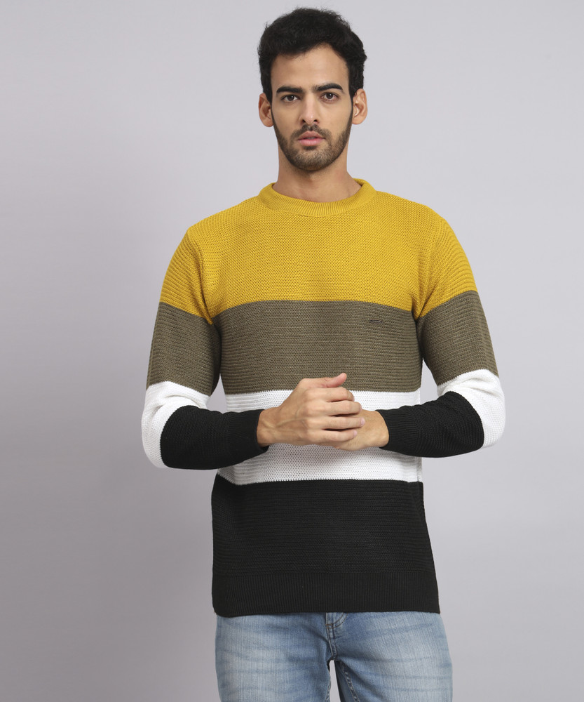 Mens colorblock sweater online