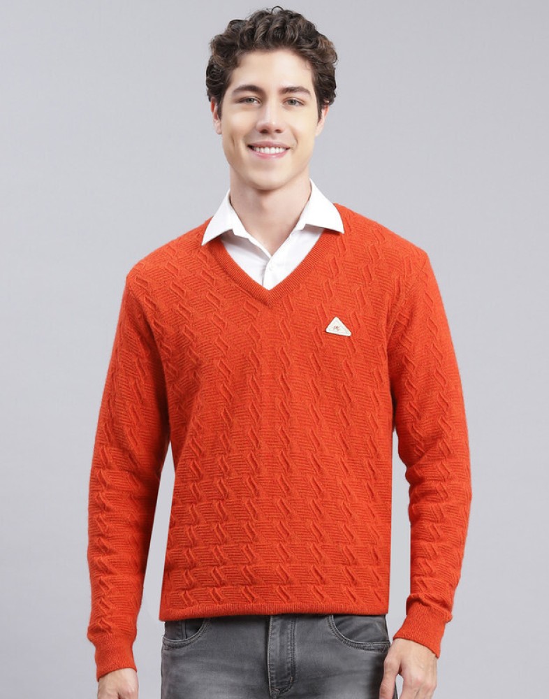 Sweater orange outlet polos