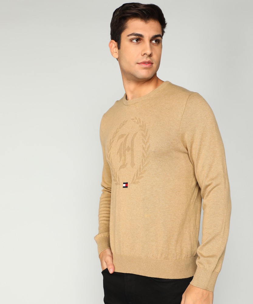 beige tommy hilfiger sweater