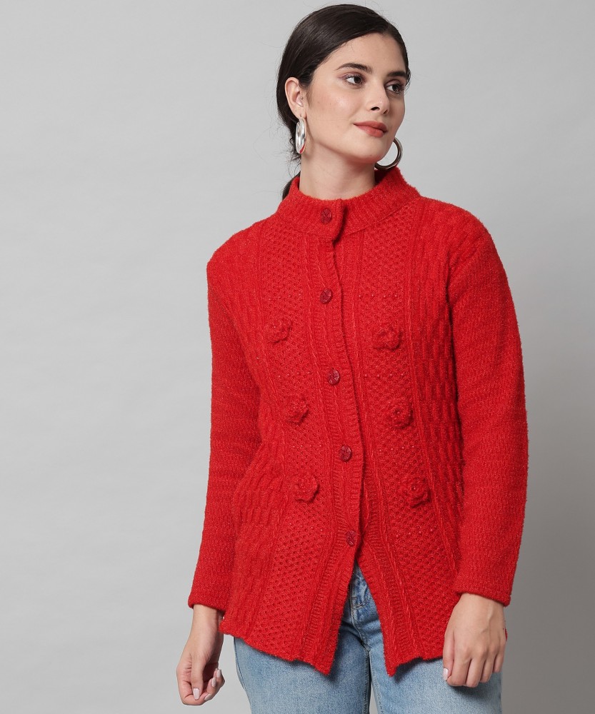 Red Round Neck Sweaters - Buy Red Round Neck Sweaters online in India