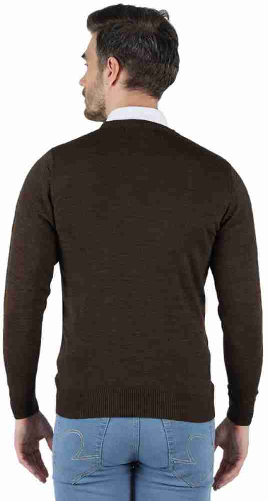 Men's sweater with on sale built in collar