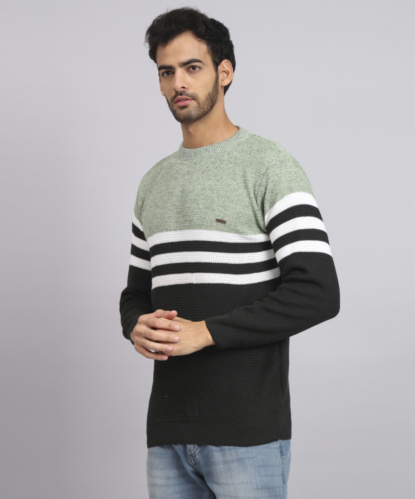 Striped Sweaters - Buy Striped Sweaters online in India