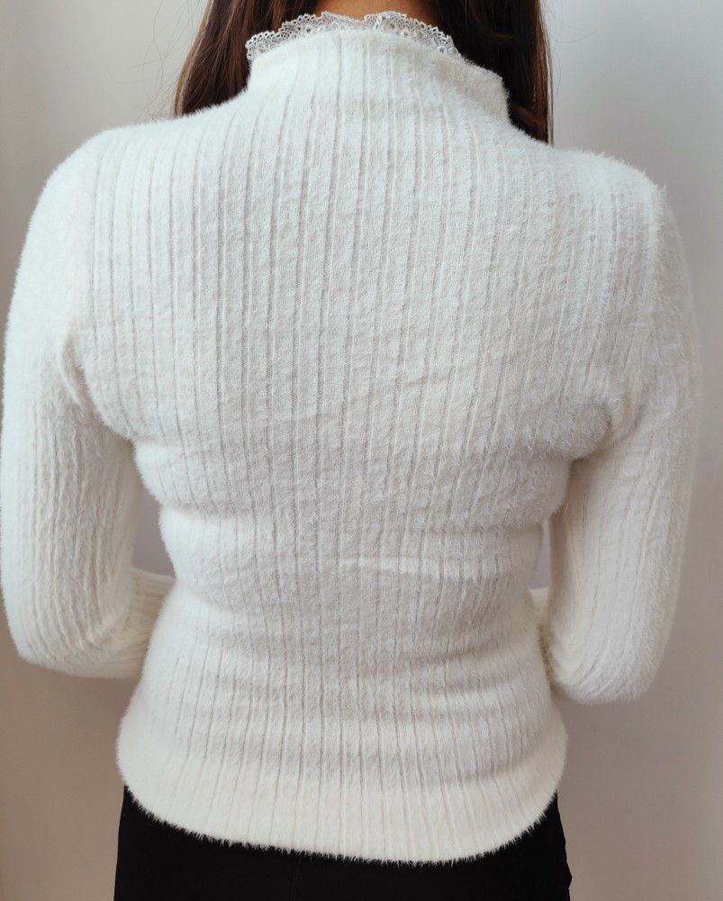 High neck sweater ke on sale design