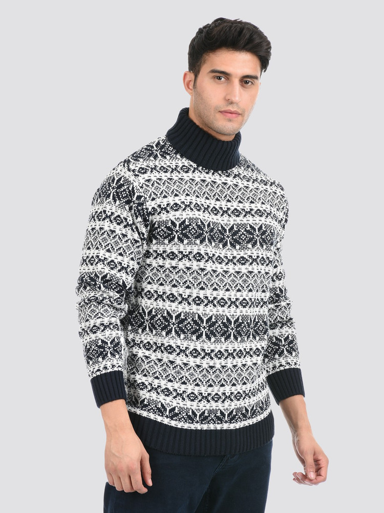 London Fog Self Design Turtle Neck Casual Men Blue Sweater Buy London Fog Self Design Turtle Neck Casual Men Blue Sweater Online at Best Prices in India Flipkart