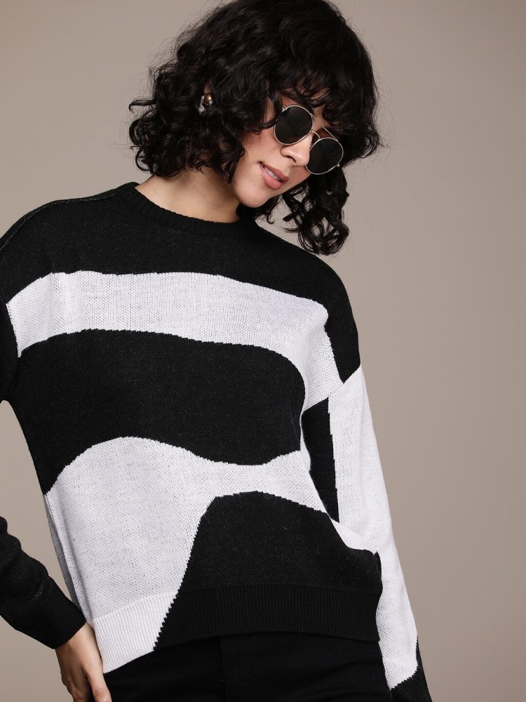 French connection black outlet sweater