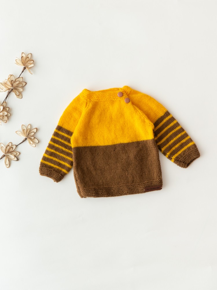 Mustard 2024 baby sweater