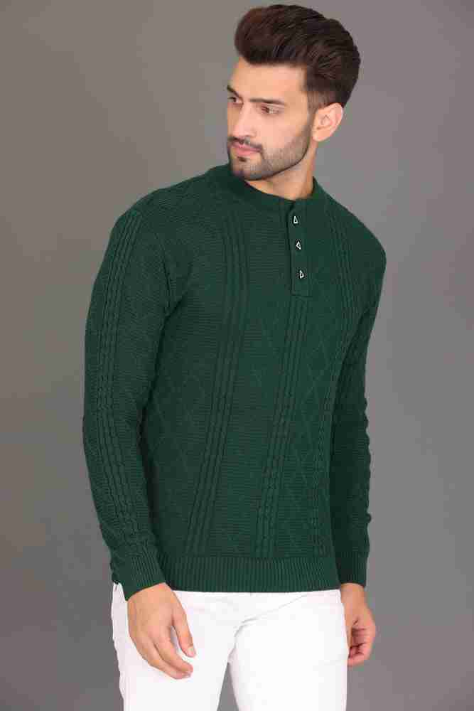 DIMSYCOLLECTION Solid Round Neck Casual Men Green Sweater Buy DIMSYCOLLECTION Solid Round Neck Casual Men Green Sweater Online at Best Prices in India Flipkart