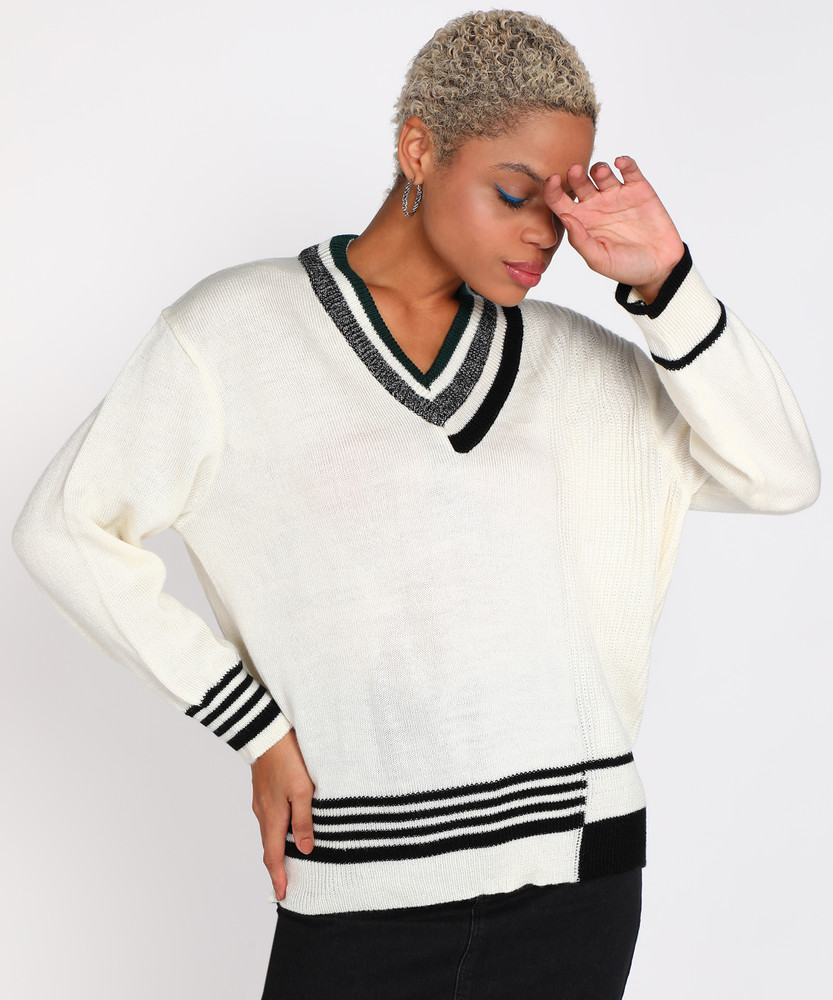 FOREVER 21 Striped V Neck Casual Men Multicolor Sweater Buy FOREVER 21 Striped V Neck Casual Men Multicolor Sweater Online at Best Prices in India Flipkart