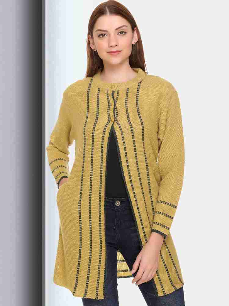 Yellow sales long sweater