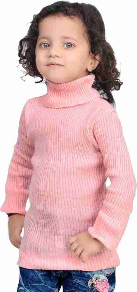 High neck sweater for baby girl shop