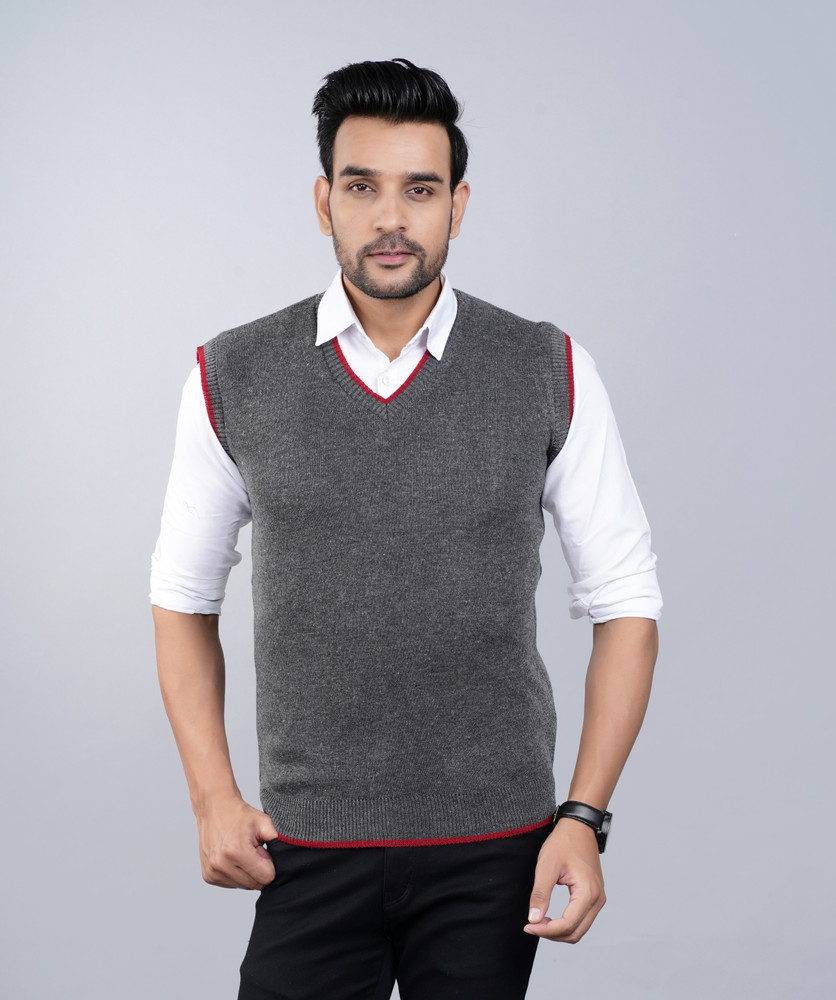 Shopping Santa Woven V Neck Casual Men Grey Sweater Buy Shopping Santa Woven V Neck Casual Men Grey Sweater Online at Best Prices in India Flipkart