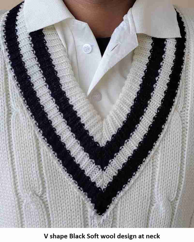 V shape sweater neck discount