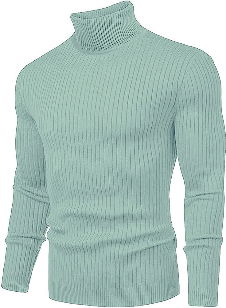 NORTHWIND Woven Turtle Neck Casual Men Light Green Sweater Buy