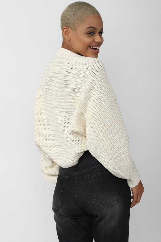 FOREVER 21 Self Design Casual Women Beige Sweater Buy FOREVER 21