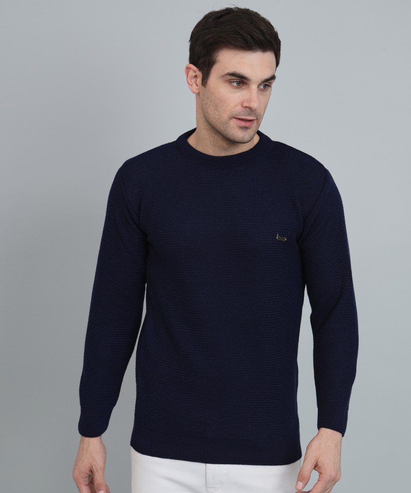 WILLEY Full Sleeve Solid Men Sweatshirt Buy WILLEY Full Sleeve