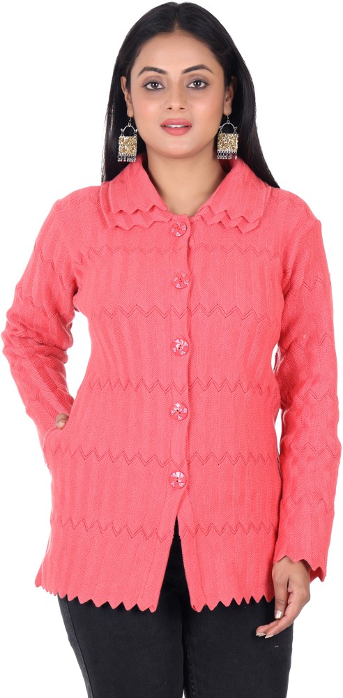 Full Sleeves Pink Woolen Kashmir Soft Sweater, Size: Free Size at Rs  850/piece in Srinagar