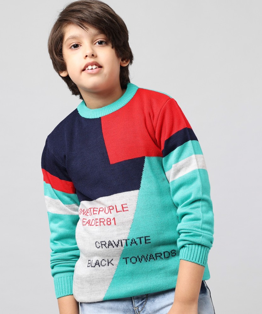 Boys teal outlet sweater