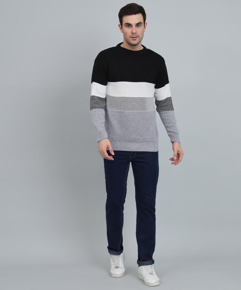 WILLEY Colorblock Round Neck Casual Men Multicolor Sweater Buy WILLEY Colorblock Round Neck Casual Men Multicolor Sweater Online at Best Prices in India Flipkart