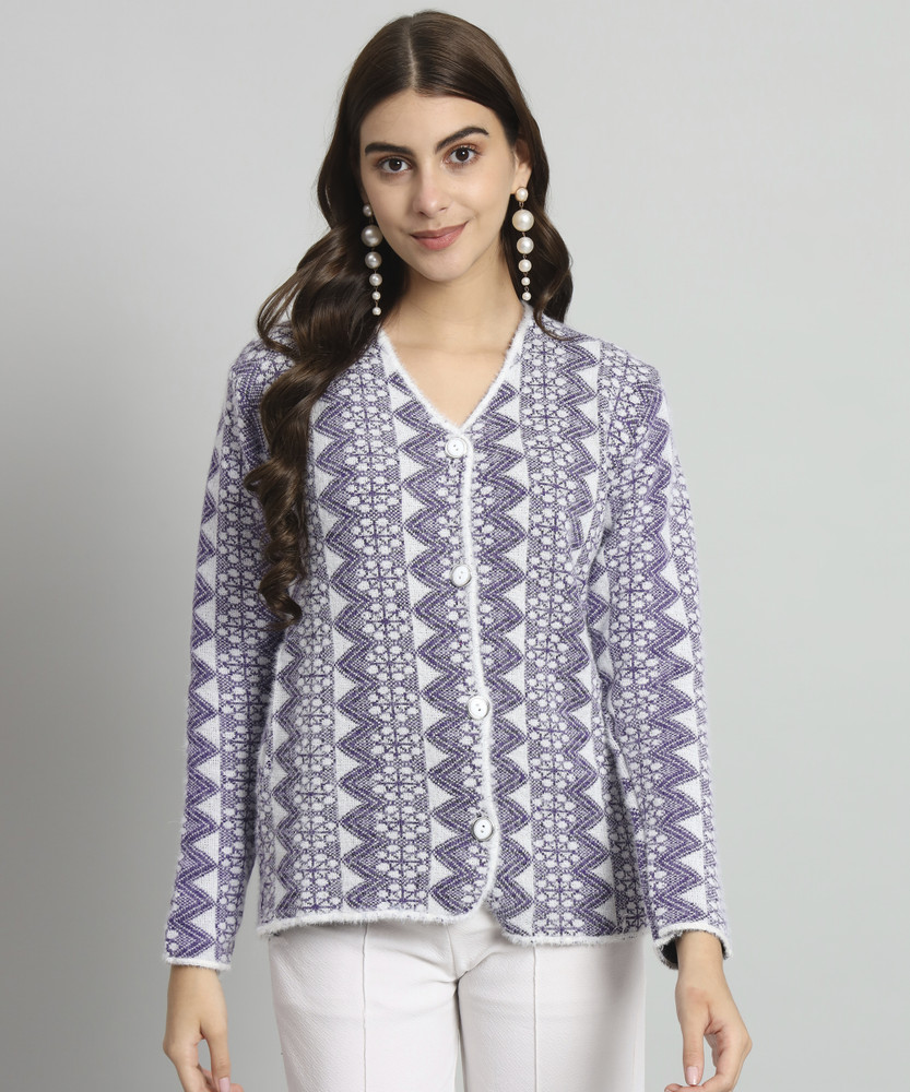 Christy World Self Design V Neck Casual Women Blue Sweater Buy Christy World Self Design V Neck Casual Women Blue Sweater Online at Best Prices in India Flipkart