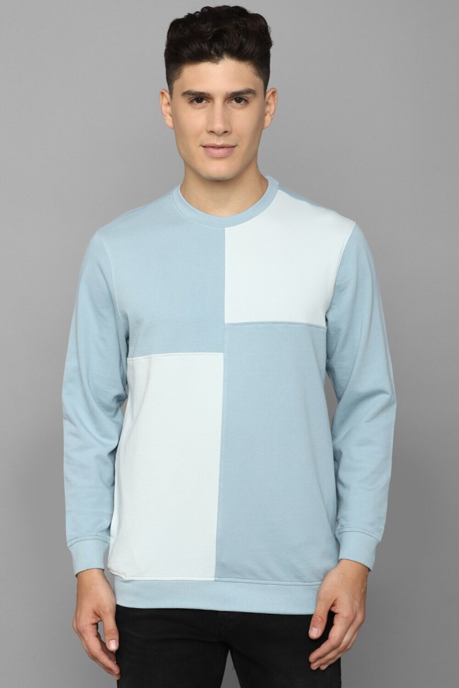 LOUIS PHILIPPE Full Sleeve Color Block Men Sweatshirt - Buy LOUIS