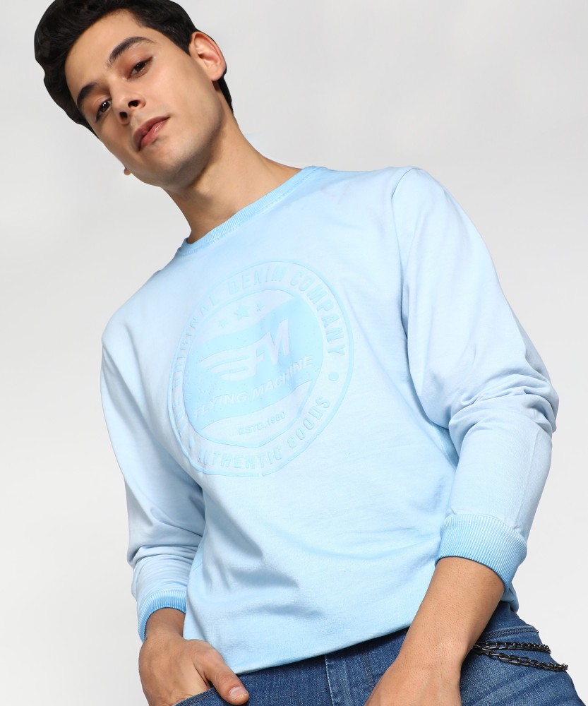 FLYING MACHINE Full Sleeve Printed Men Sweatshirt Buy FLYING