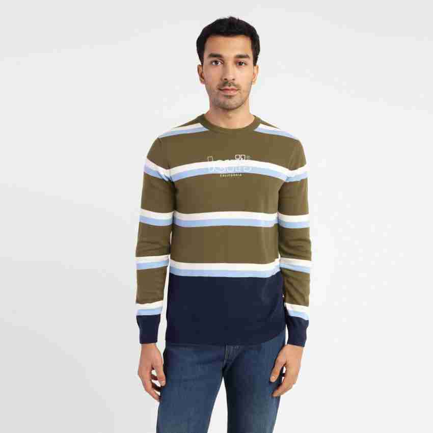 Levi's striped sweatshirt sale