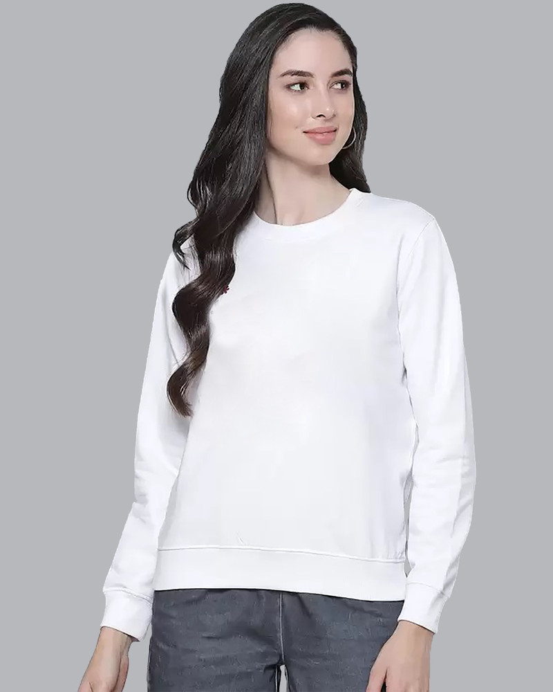white full sleeve t shirt flipkart