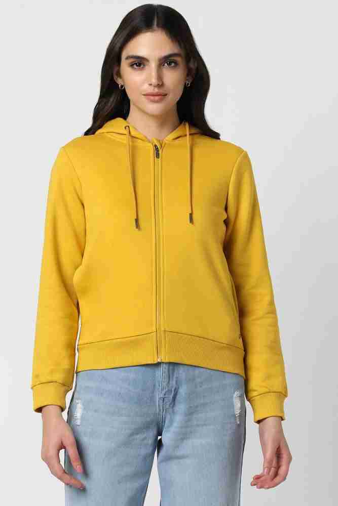 VAN HEUSEN Full Sleeve Solid Women Sweatshirt - Buy VAN HEUSEN