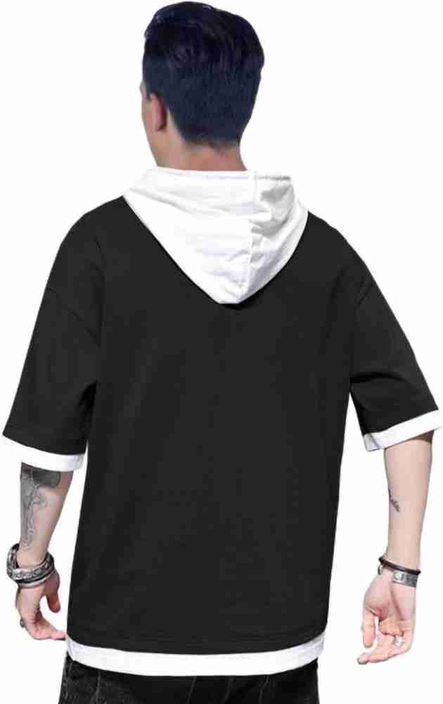 Half hotsell hand hoodie
