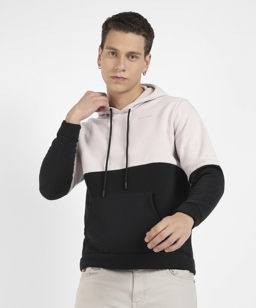 Campus sutra full hotsell sleeve solid men's sweatshirt