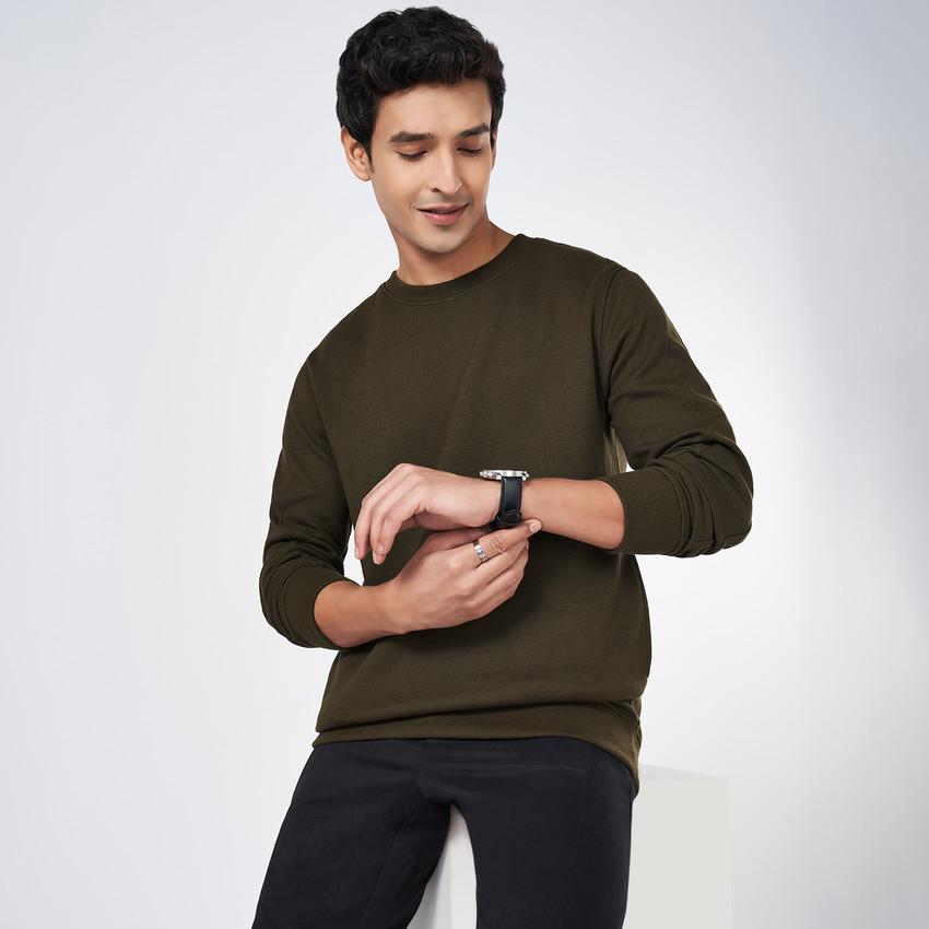 Byford by Pantaloons Full Sleeve Solid Men Sweatshirt Buy Byford by Pantaloons Full Sleeve Solid Men Sweatshirt Online at Best Prices in India Flipkart