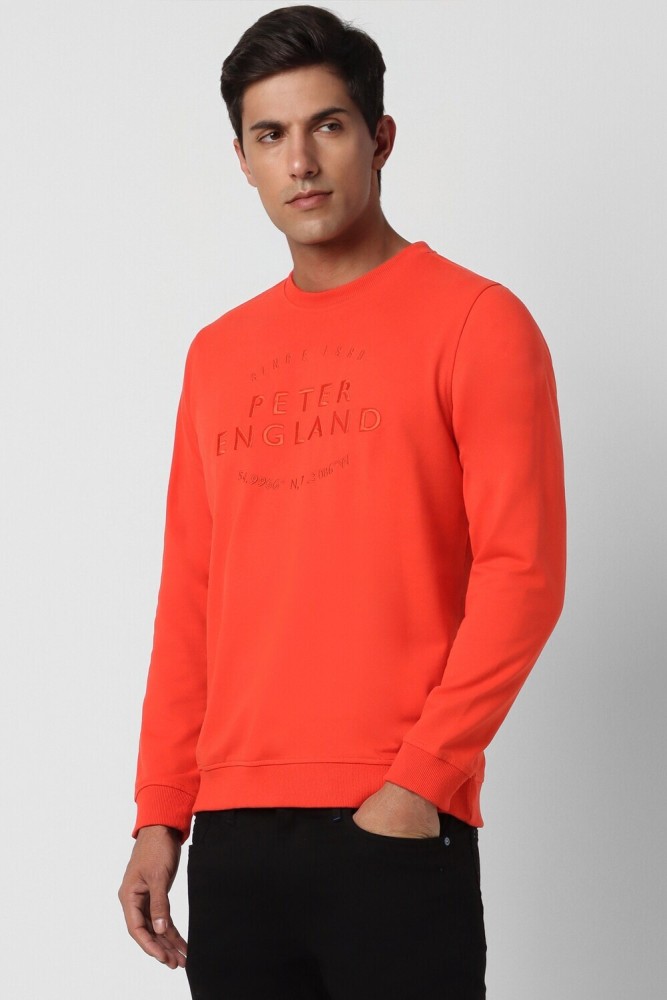 PETER ENGLAND Full Sleeve Solid Men Sweatshirt Buy PETER ENGLAND