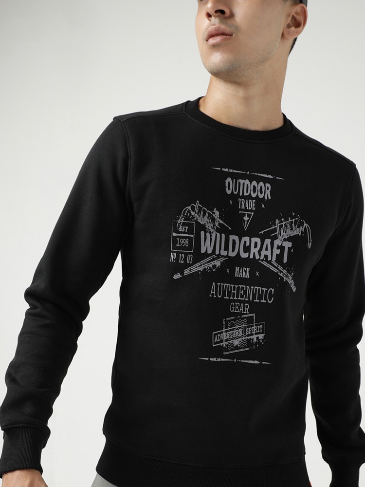 Wildcraft sweatshirt online grey