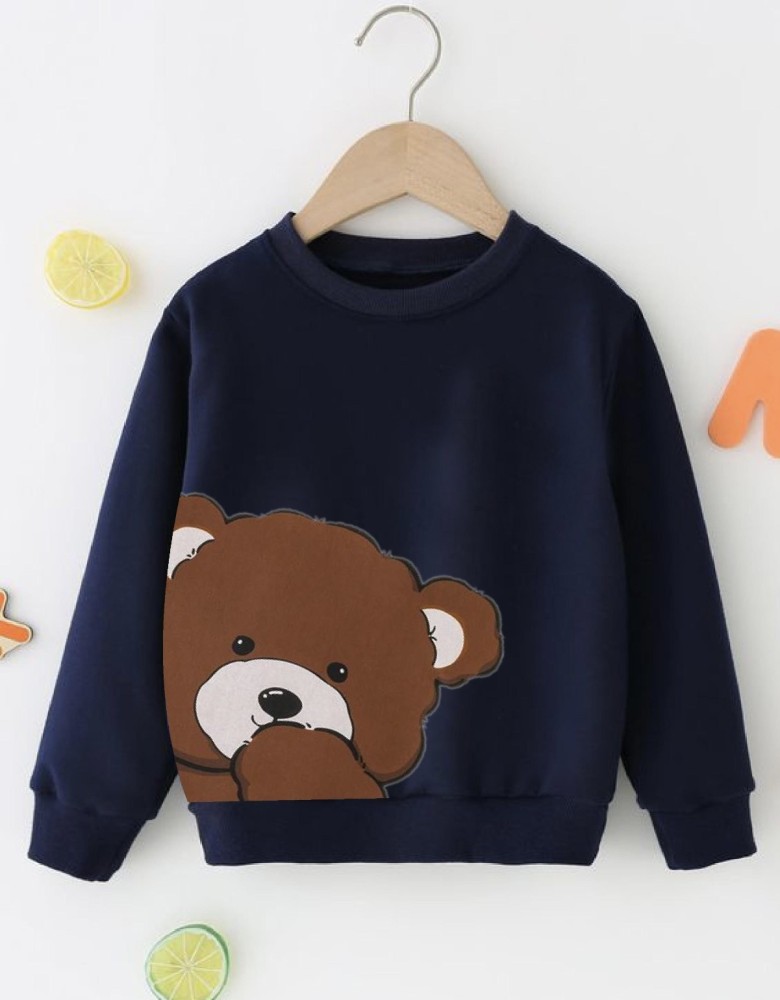 toystshirt Full Sleeve Printed Baby Boys Baby Girls Sweatshirt