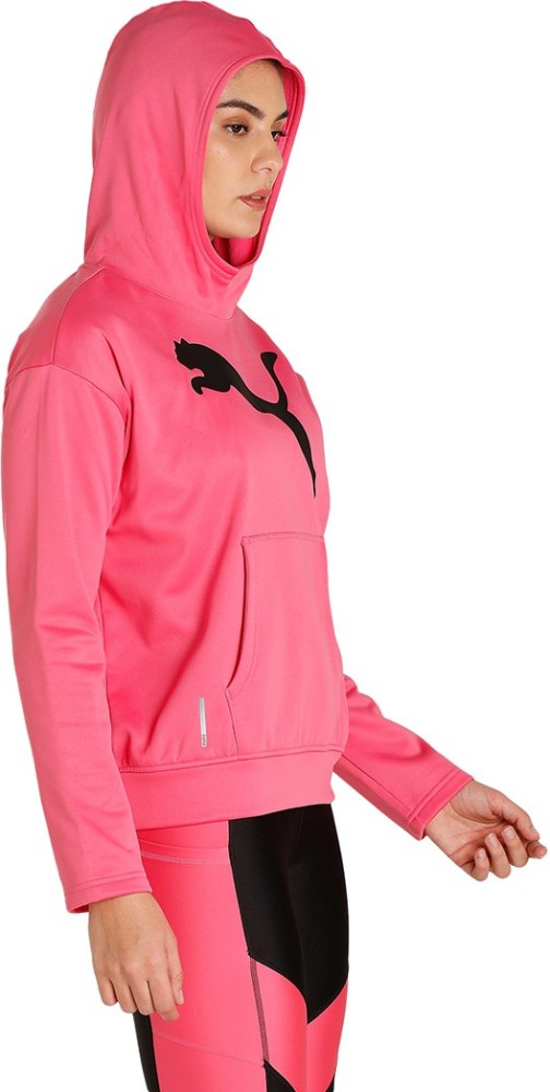 Puma hoodie womens on sale pink